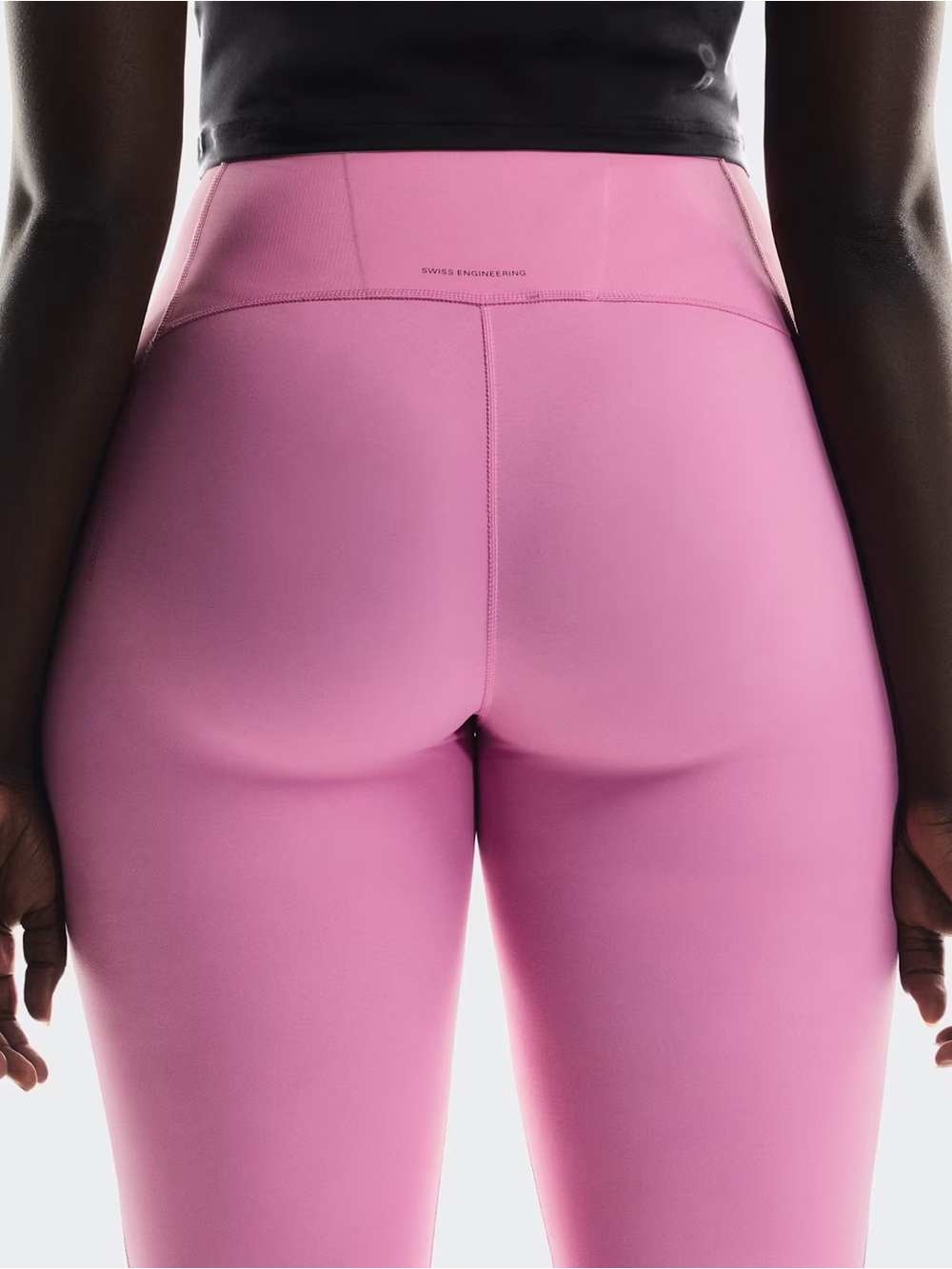 ON Studio Tights 7/8 - Raspberry - Picture 6 of 16